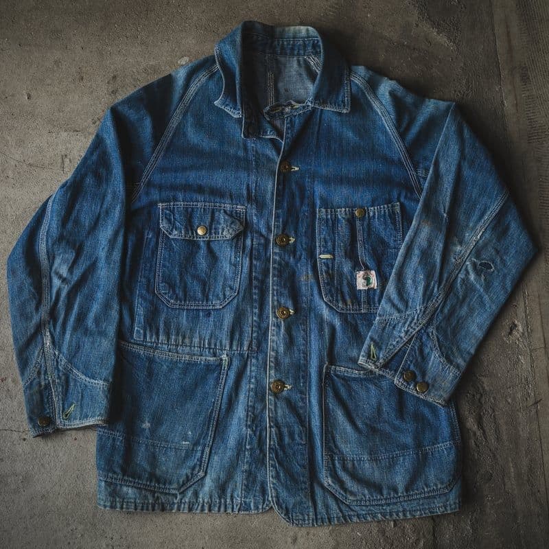 CAT HEAD デニム カバーオール(36インチ)