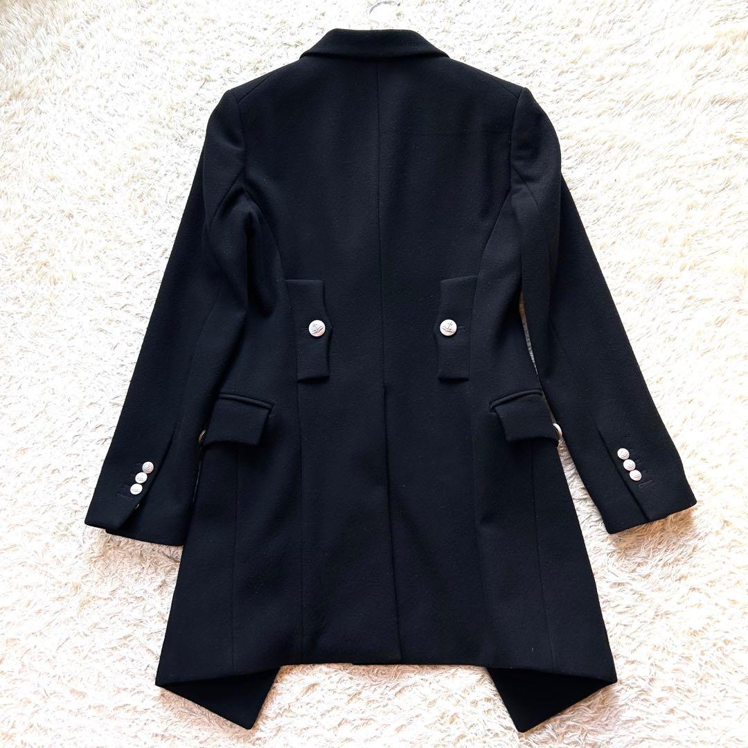 【超希少✨️ヴィヴィアンウエストウッド】 銀ボタン ウール チェスター コート