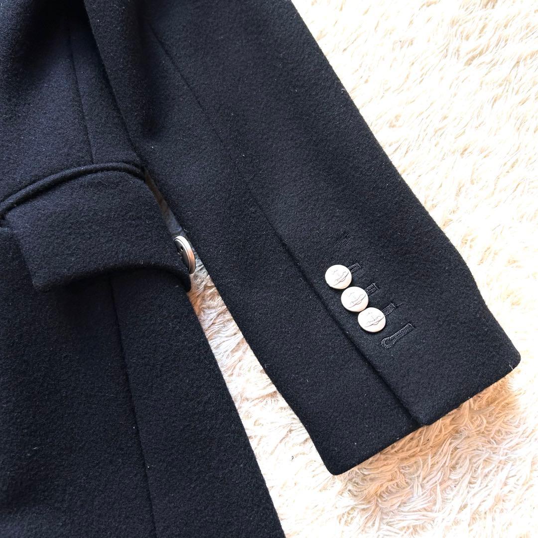 【超希少✨️ヴィヴィアンウエストウッド】 銀ボタン ウール チェスター コート