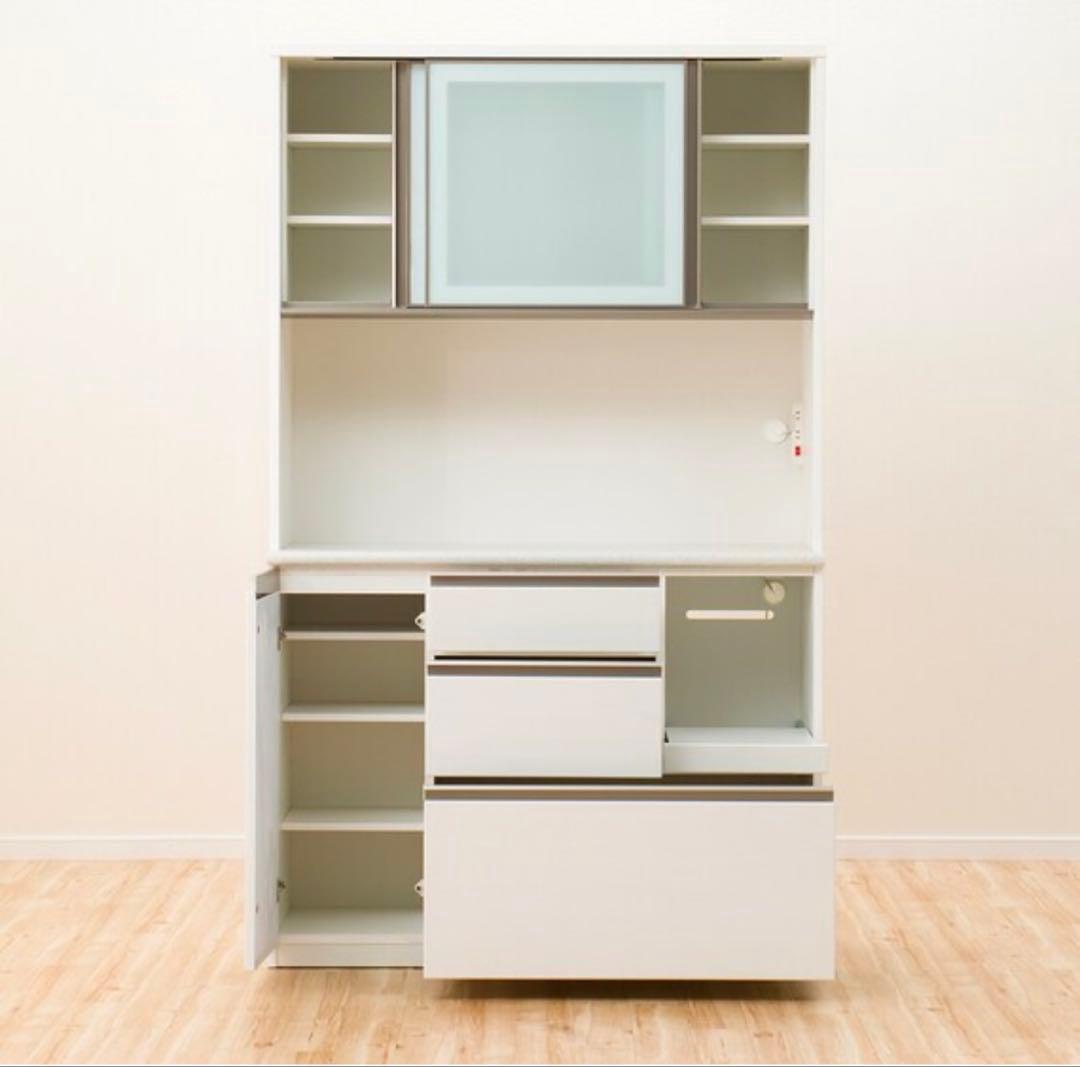 最終SALE!! キッチンボード (アルミナ2 120KB WH) ニトリ