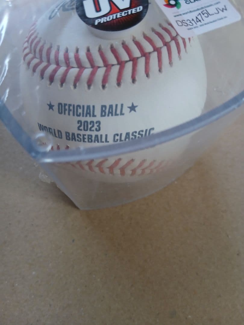 Rawlings 2023 WBC公式試合球 ケース付き
