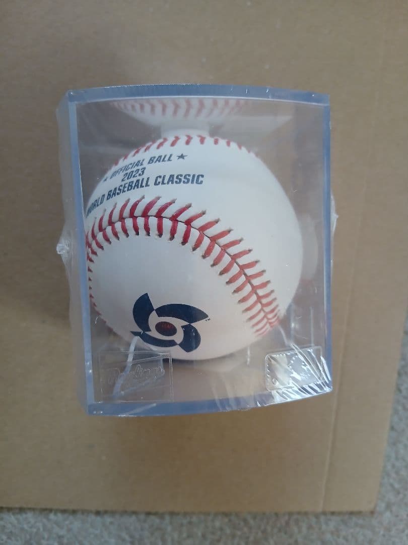 Rawlings 2023 WBC公式試合球 ケース付き