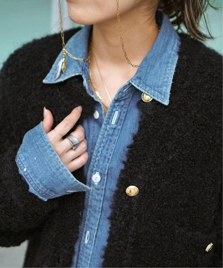 AP STUDIOニットジャケットEVERYDAY I LIKE【新品】