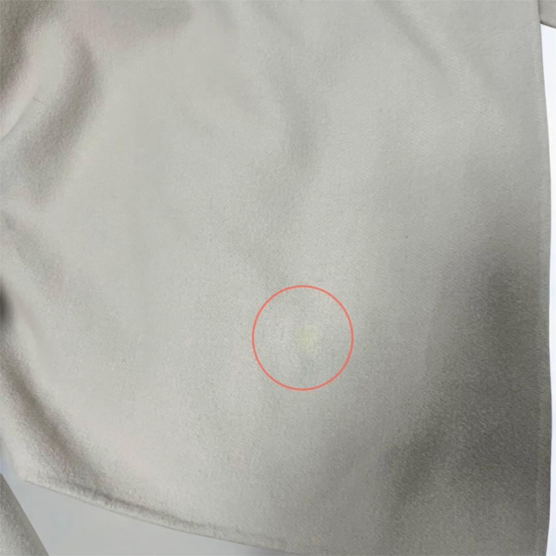 ⚠️汚れありアニュアンス anuans ウールポンチョコート （ICE GREY）