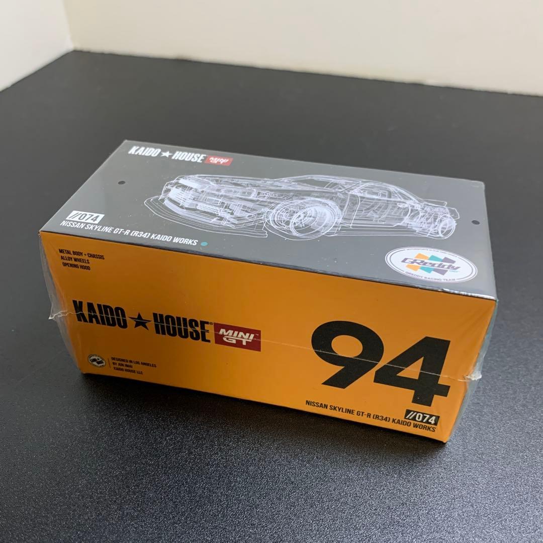 K*2様 未開封　GT-R (R34) Kaido HOUSE 94 街道ハウス