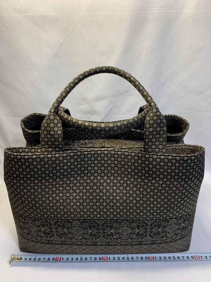 大島紬　バック