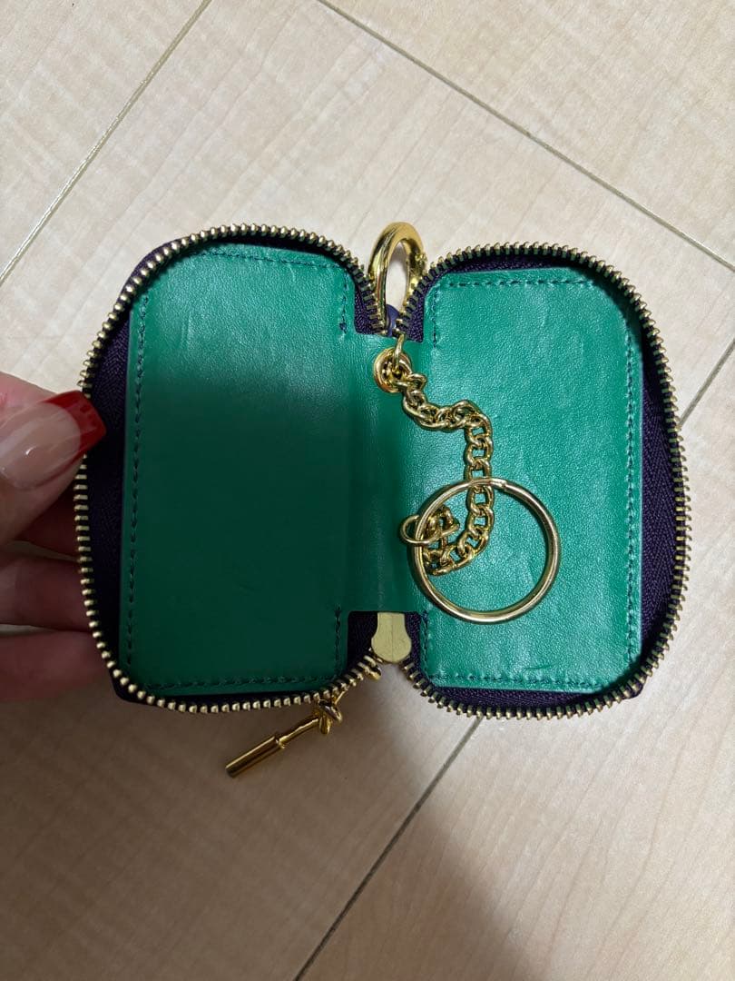 sacai/バイカラーキーケース