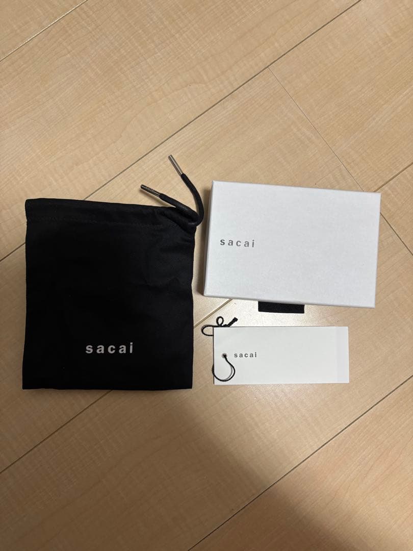 sacai/バイカラーキーケース