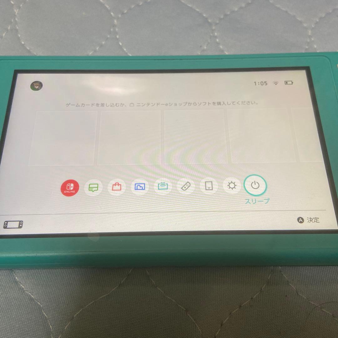 Nintendo Switch Lite本体 ターコイズ　ジャンク品