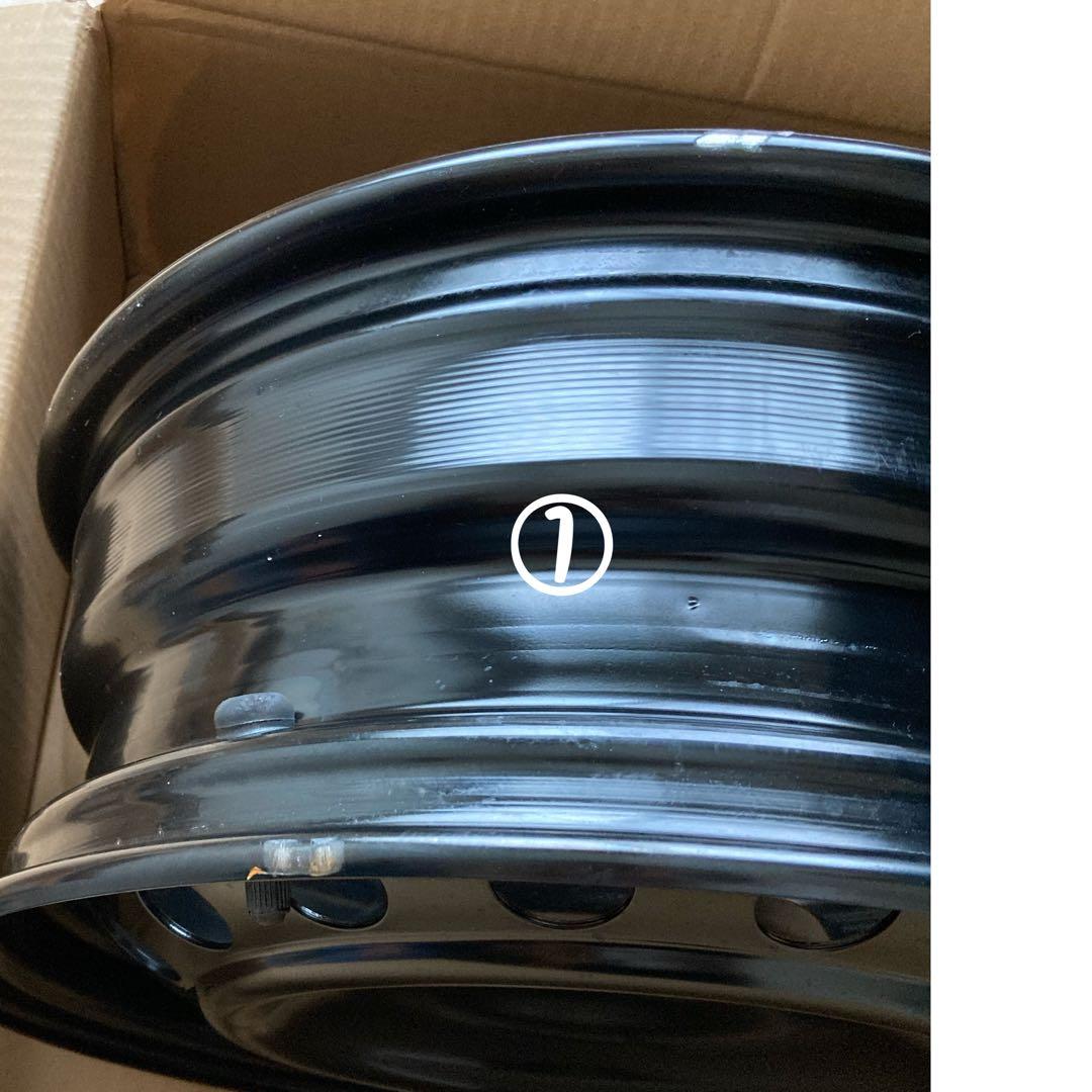 15インチ　新品ホイール4本セット カバー付