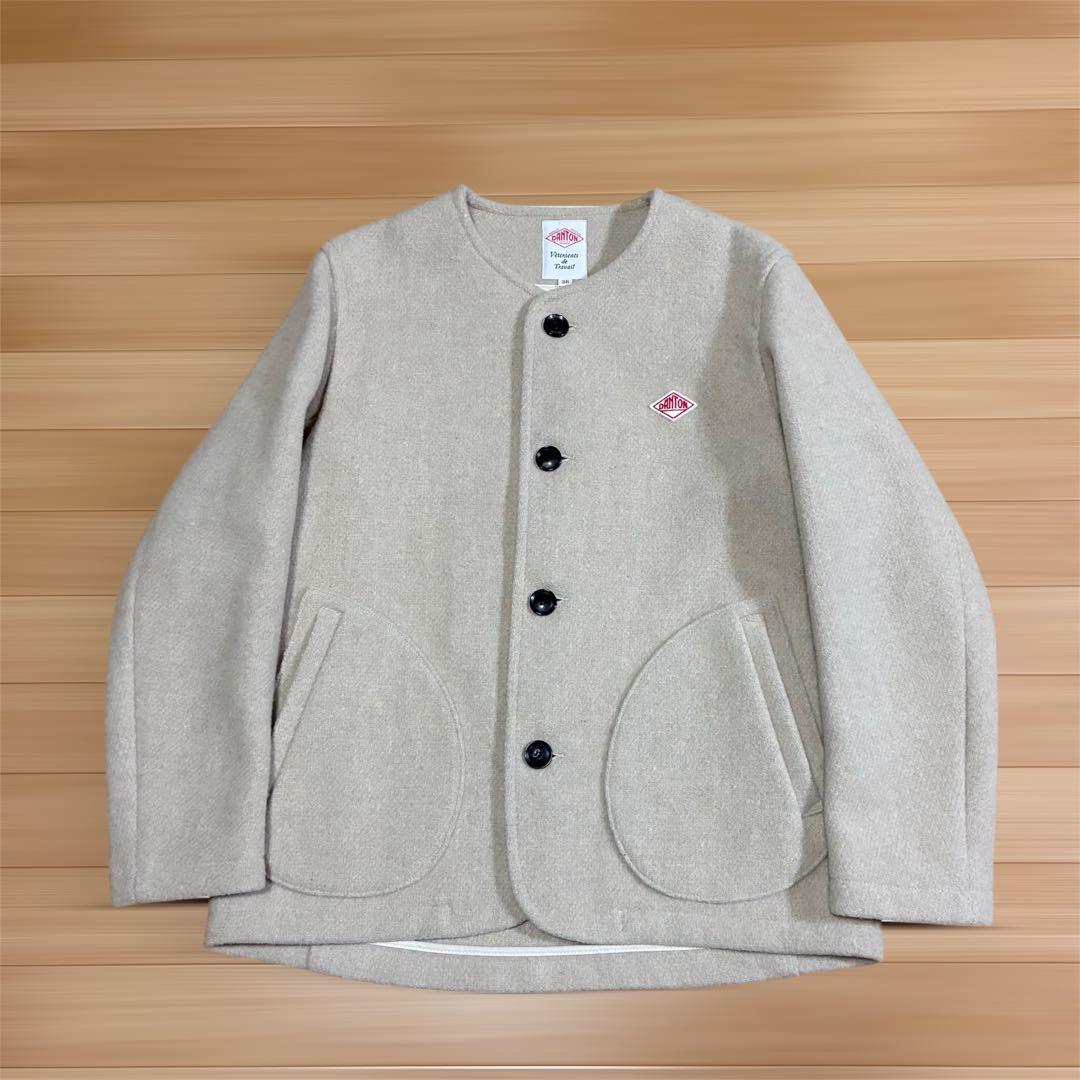 DANTON ダントン ウールモッサノーカラージャケット