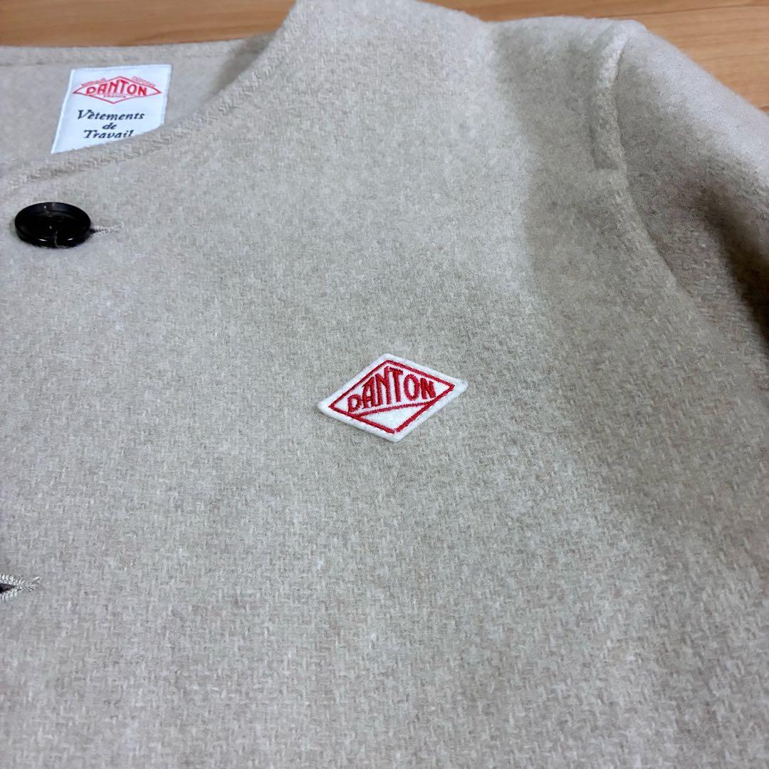 DANTON ダントン ウールモッサノーカラージャケット