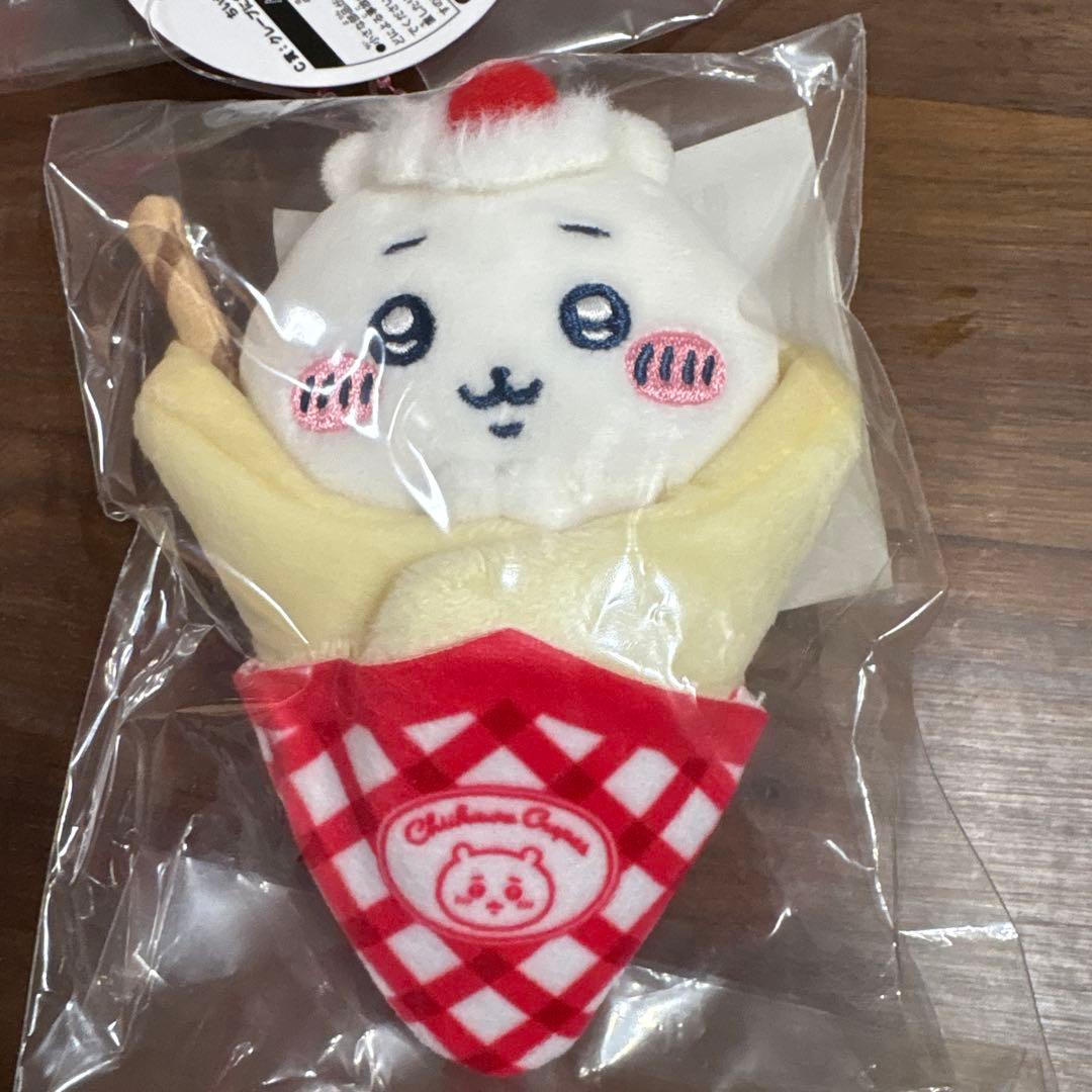 ちいかわ クレープくじ C賞 ちいかわ ハチワレ うさぎ 3点セット