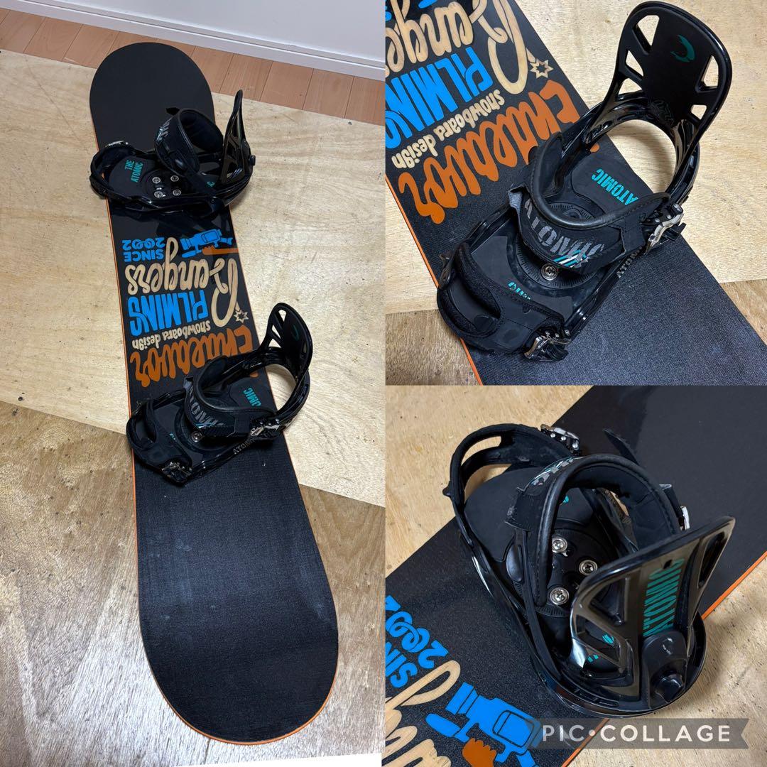 エンデバー スノーボード パークボード グラトリ ビンディング パウダー 雪山