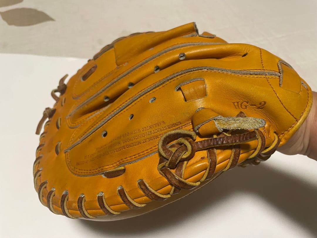 mizuno pro HG-2 硬式キャッチャーミット オレンジ