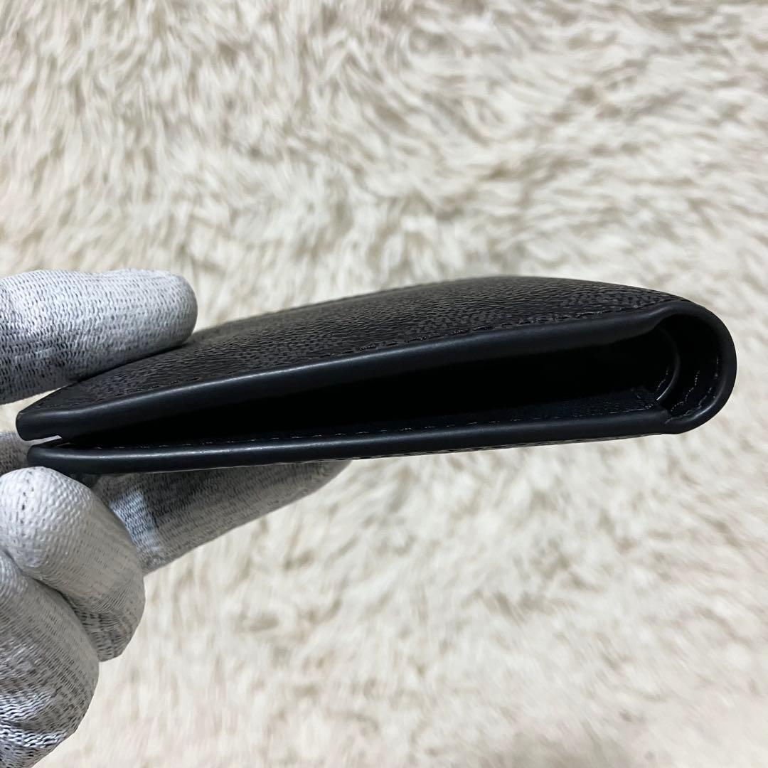 【極美品】 COACH シグネチャー フォールドウォレット