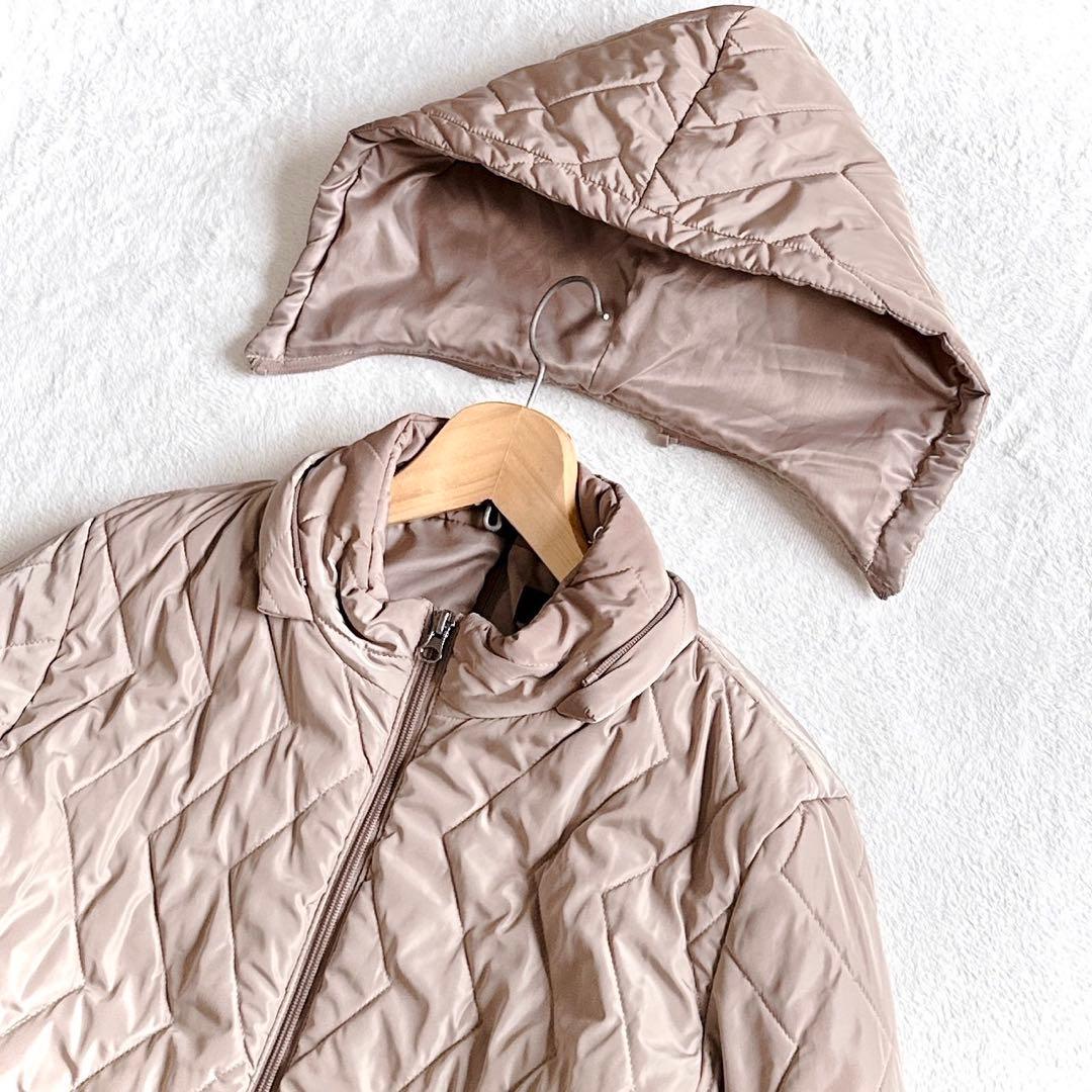 極美品☆【Milk Tea 】Stella 4way ロングママコート ベージュ