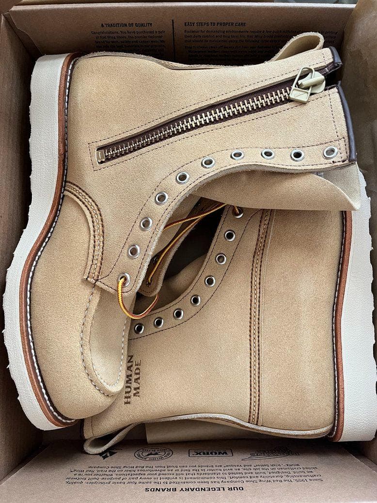 靴 28 HUMAN MADE x RED WING 8INCH MOC