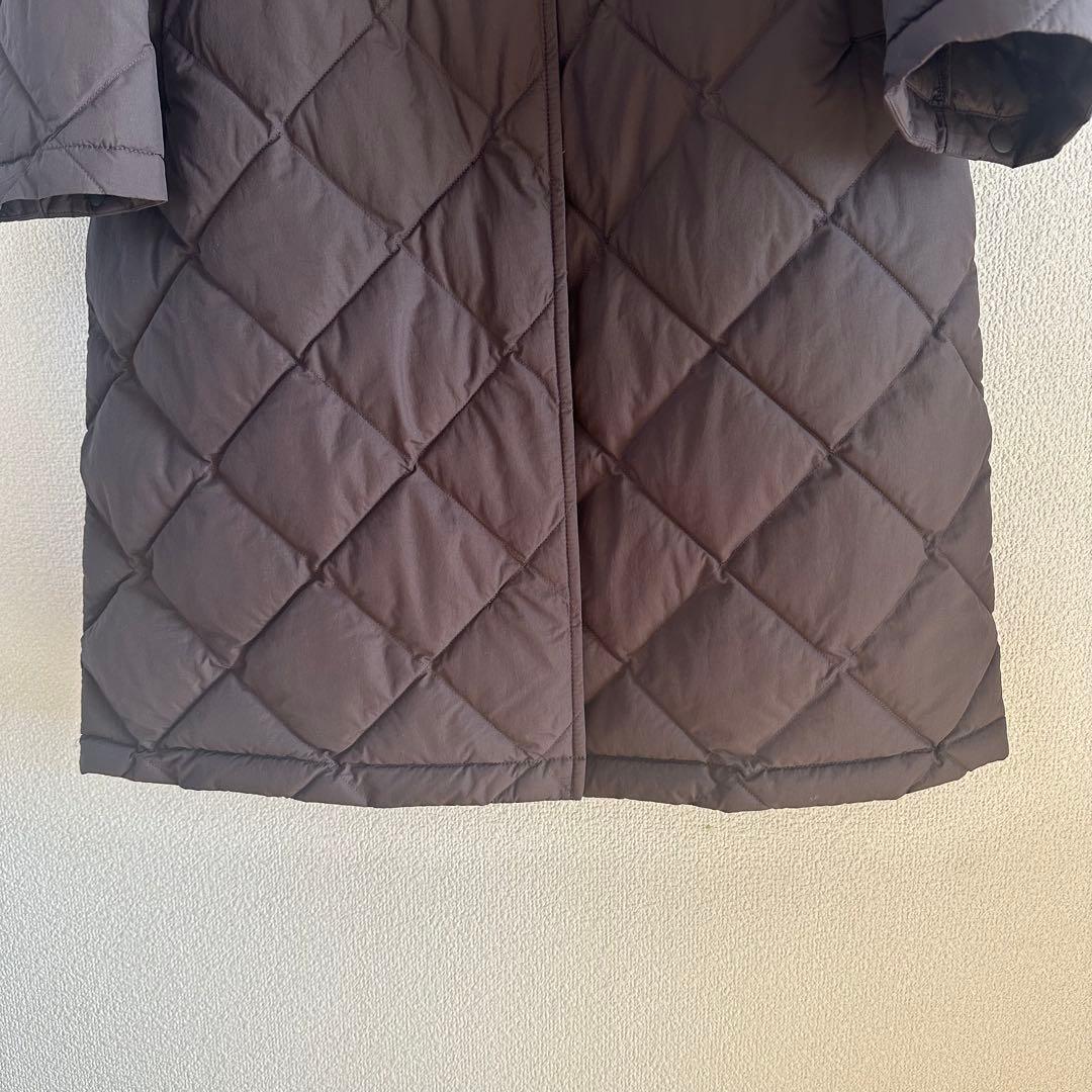 UNIQLO パフテックロングコートリラックスフィット Sサイズ ダークブラウン