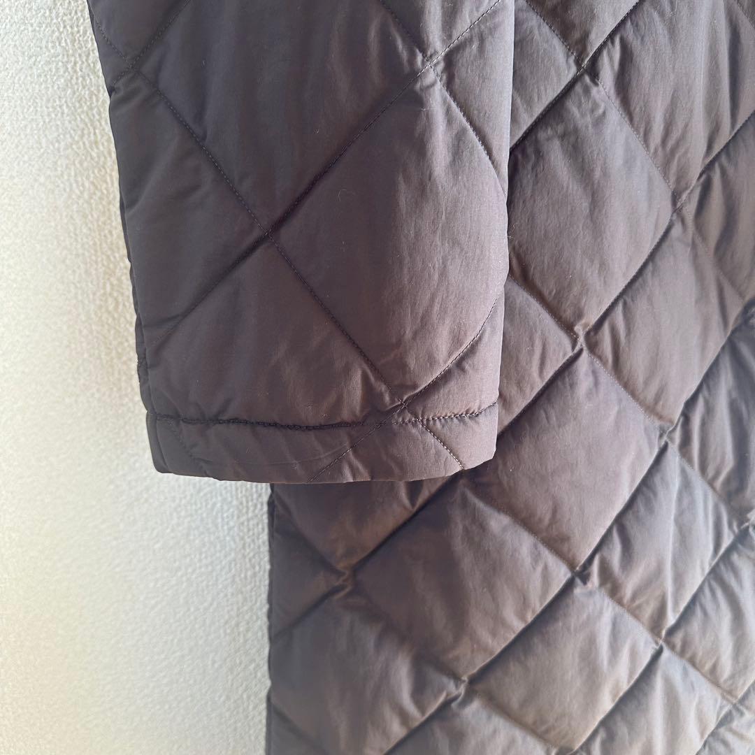 UNIQLO パフテックロングコートリラックスフィット Sサイズ ダークブラウン