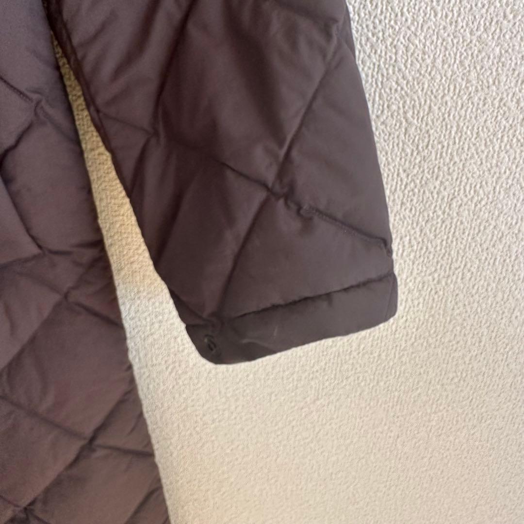 UNIQLO パフテックロングコートリラックスフィット Sサイズ ダークブラウン