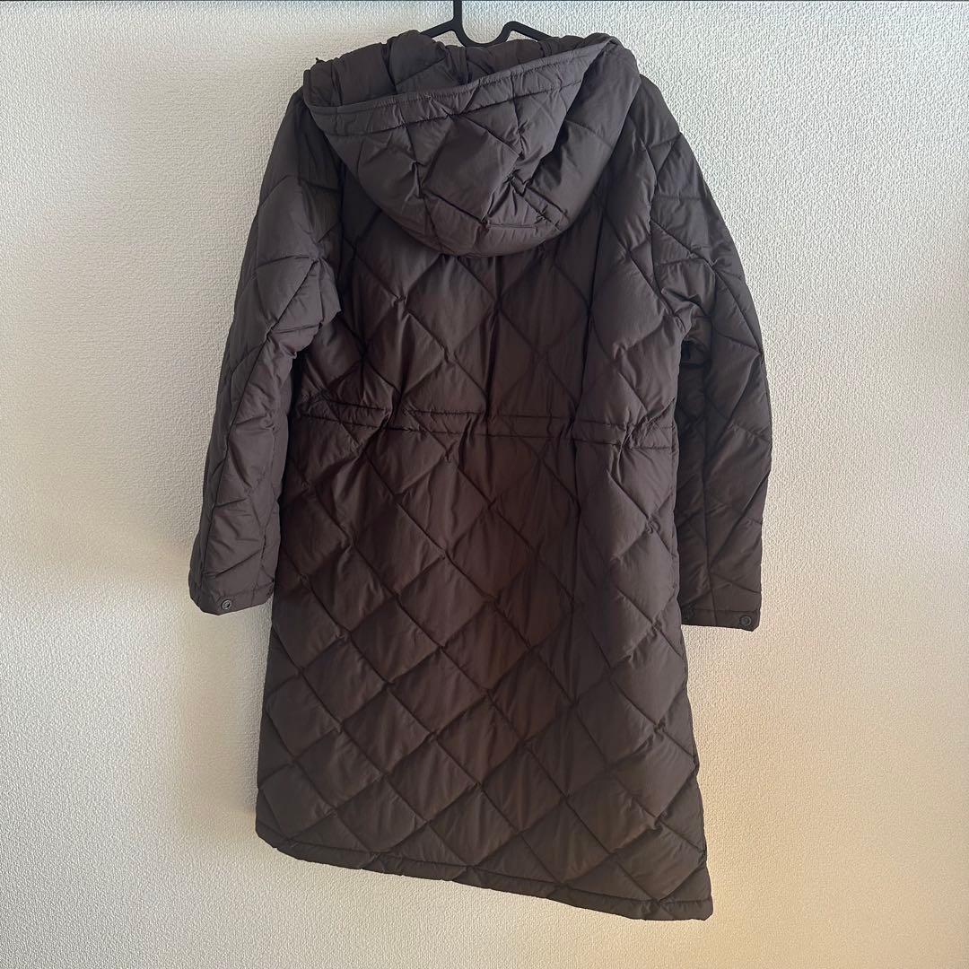 UNIQLO パフテックロングコートリラックスフィット Sサイズ ダークブラウン