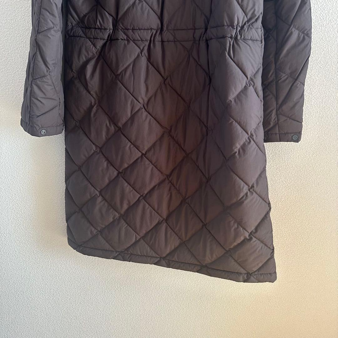 UNIQLO パフテックロングコートリラックスフィット Sサイズ ダークブラウン