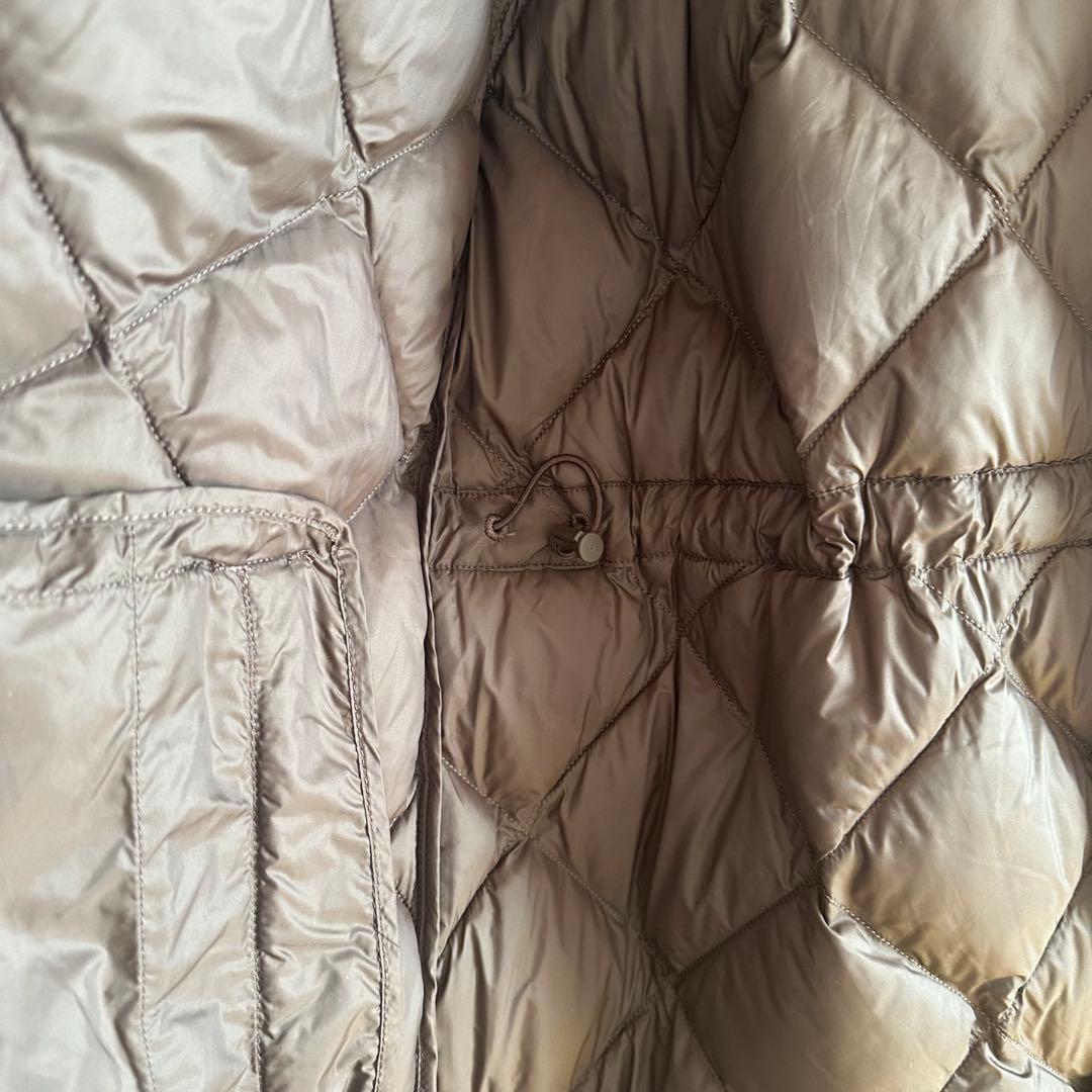 UNIQLO パフテックロングコートリラックスフィット Sサイズ ダークブラウン