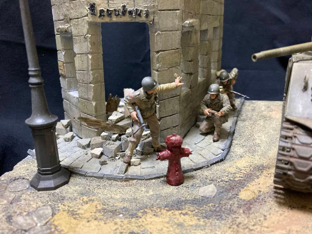 M4A3 シャーマン　ミリタリー　ジオラマ