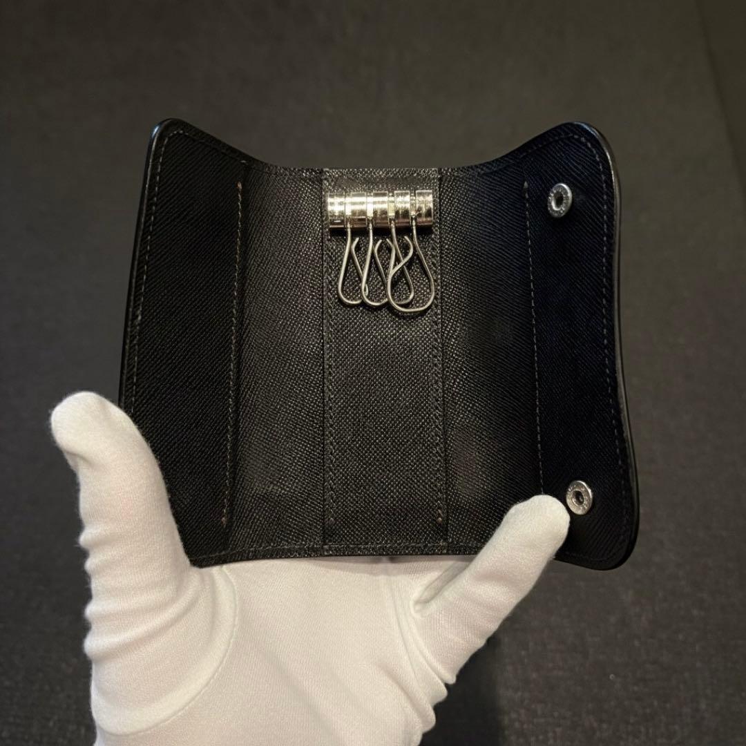 ラストクロップス キーケース スイフトL コードバン 本革 レザー ブラック