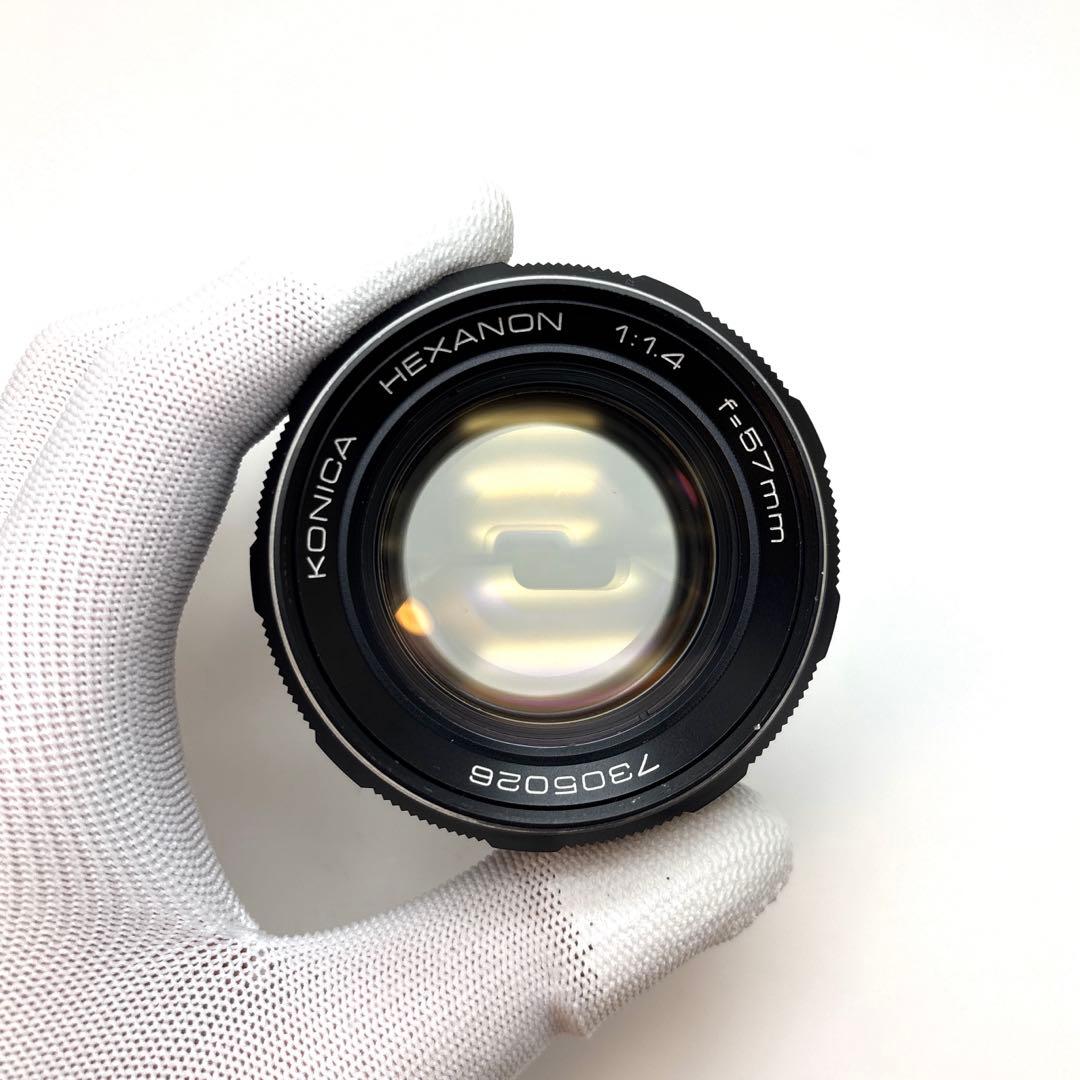 【美品】 Konica HEXANON 57mm f1.4