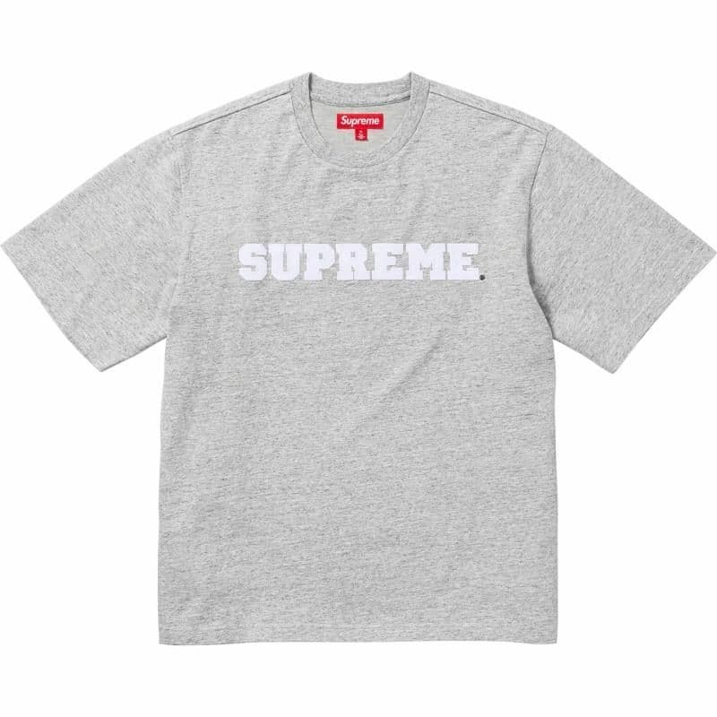 【即完売】Supreme Collegiate S/S Top グレー　Мサイズ