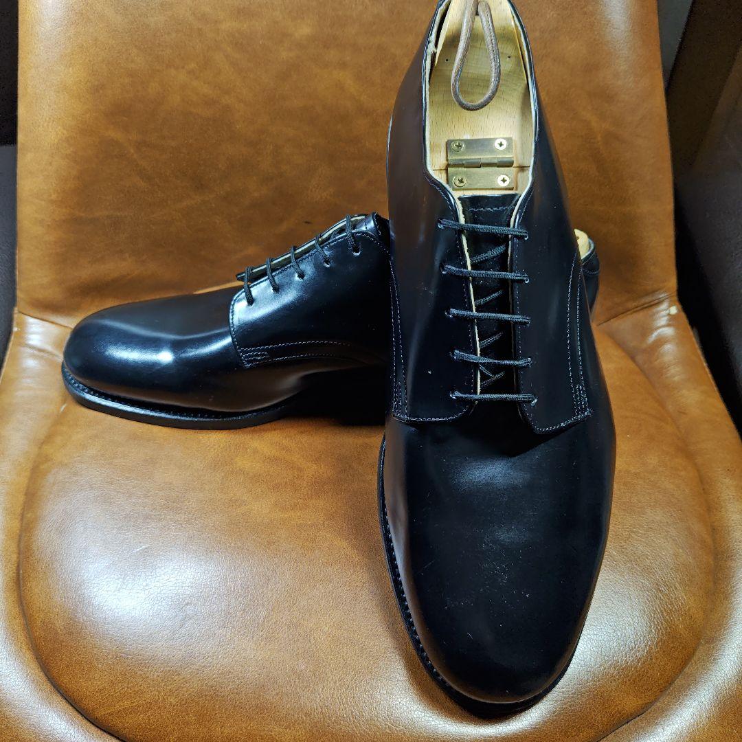 US NAVY WOLVERINE ウルヴァリン プレーントゥ サービスシューズ