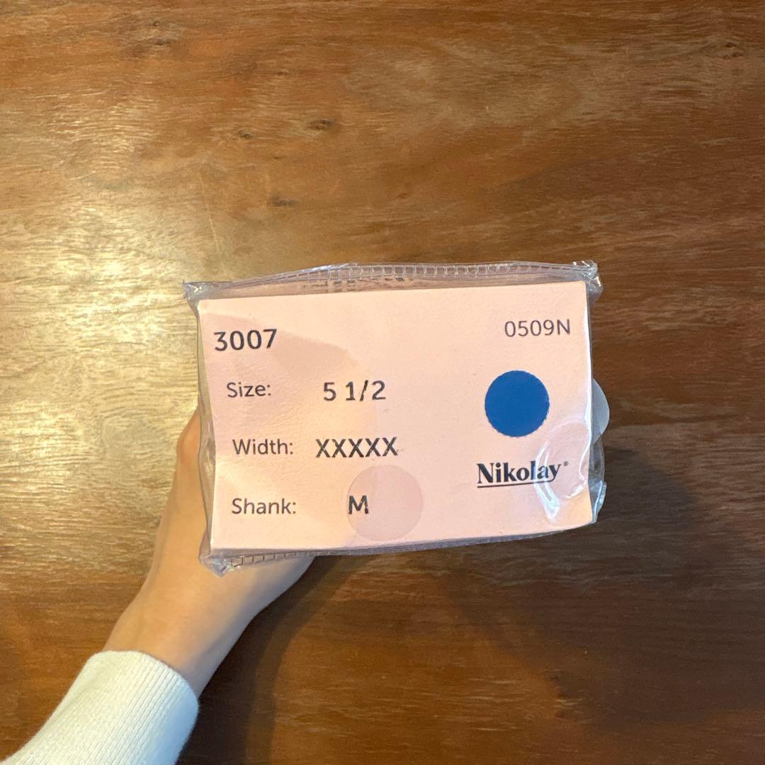 Nikolayトゥシューズ 3007サイズ5 1/2 幅XXXXX 硬さM