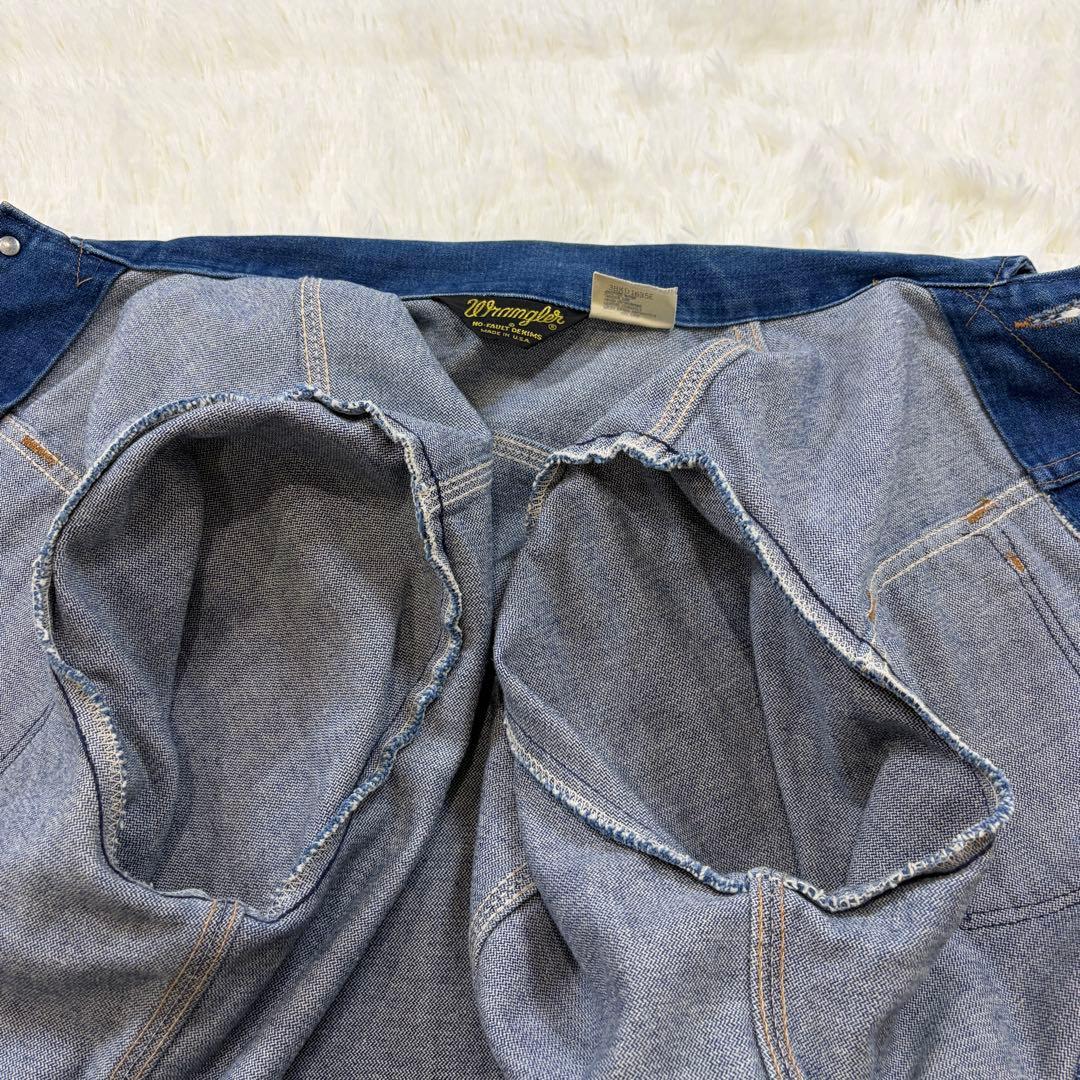 ラングラー 80s 74126NV デニムジャケット 三角黒タグ 40 L相当