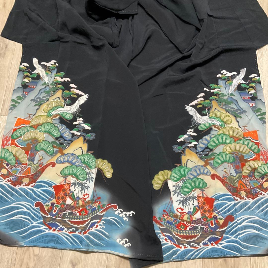 ＊*＊様 送料無料◆アンティーク留袖◆リメイク用◆錦紗縮緬◆5枚セット◆