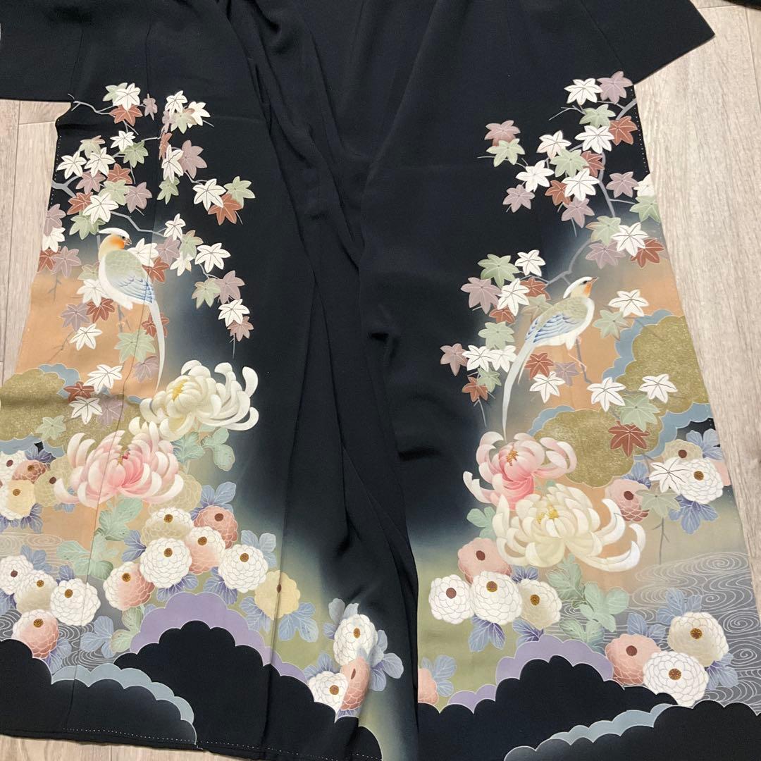 ＊*＊様 送料無料◆アンティーク留袖◆リメイク用◆錦紗縮緬◆5枚セット◆