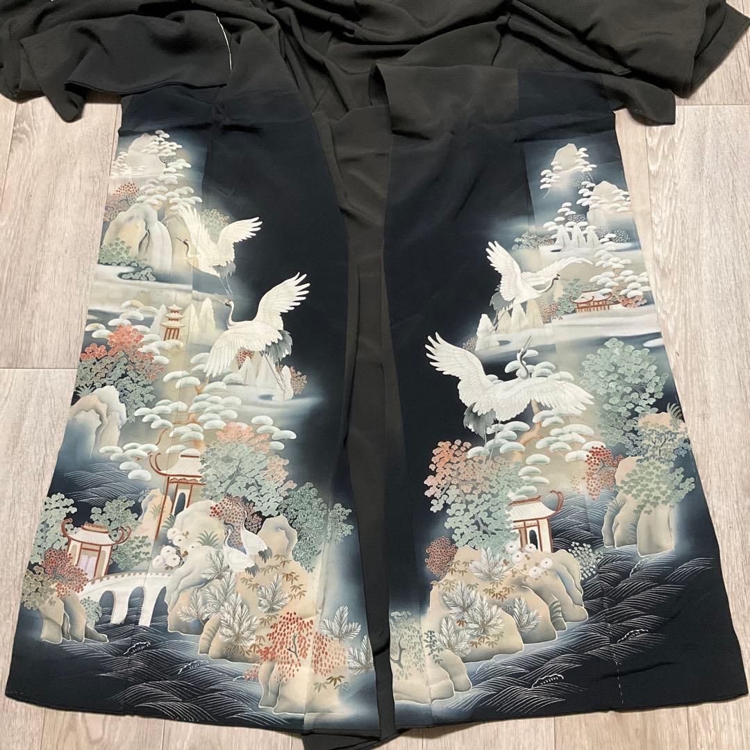 ＊*＊様 送料無料◆アンティーク留袖◆リメイク用◆錦紗縮緬◆5枚セット◆