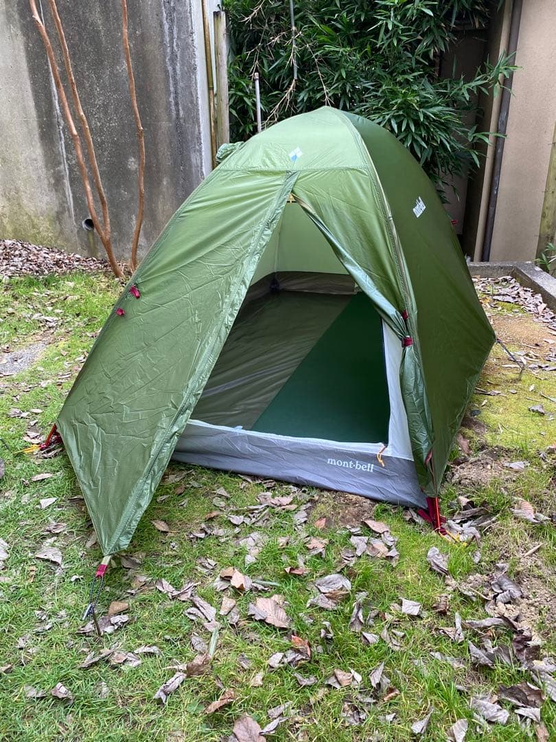 モンベル　ステラリッジ2 テント現行品　グリーン