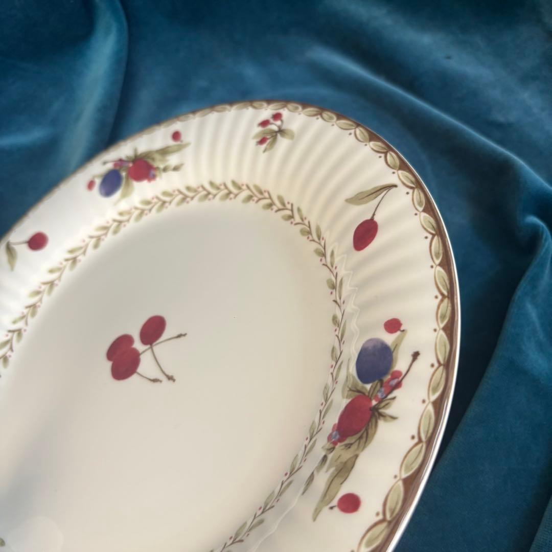 Noritakeクラフトーン チェリータイムプレート５枚セット　美品