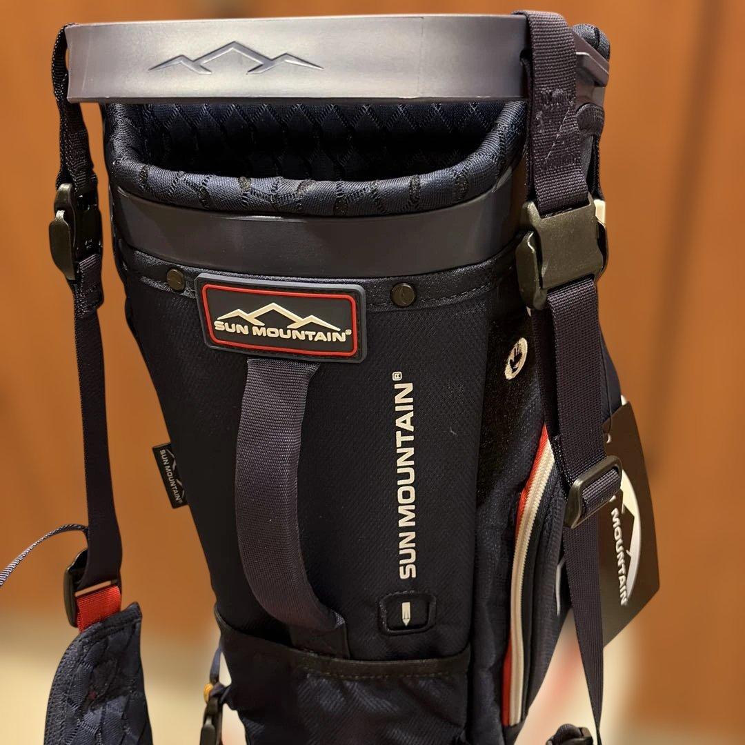 【新品】SUN MOUNTAIN スタンドキャディバッグE-3.5 星条旗