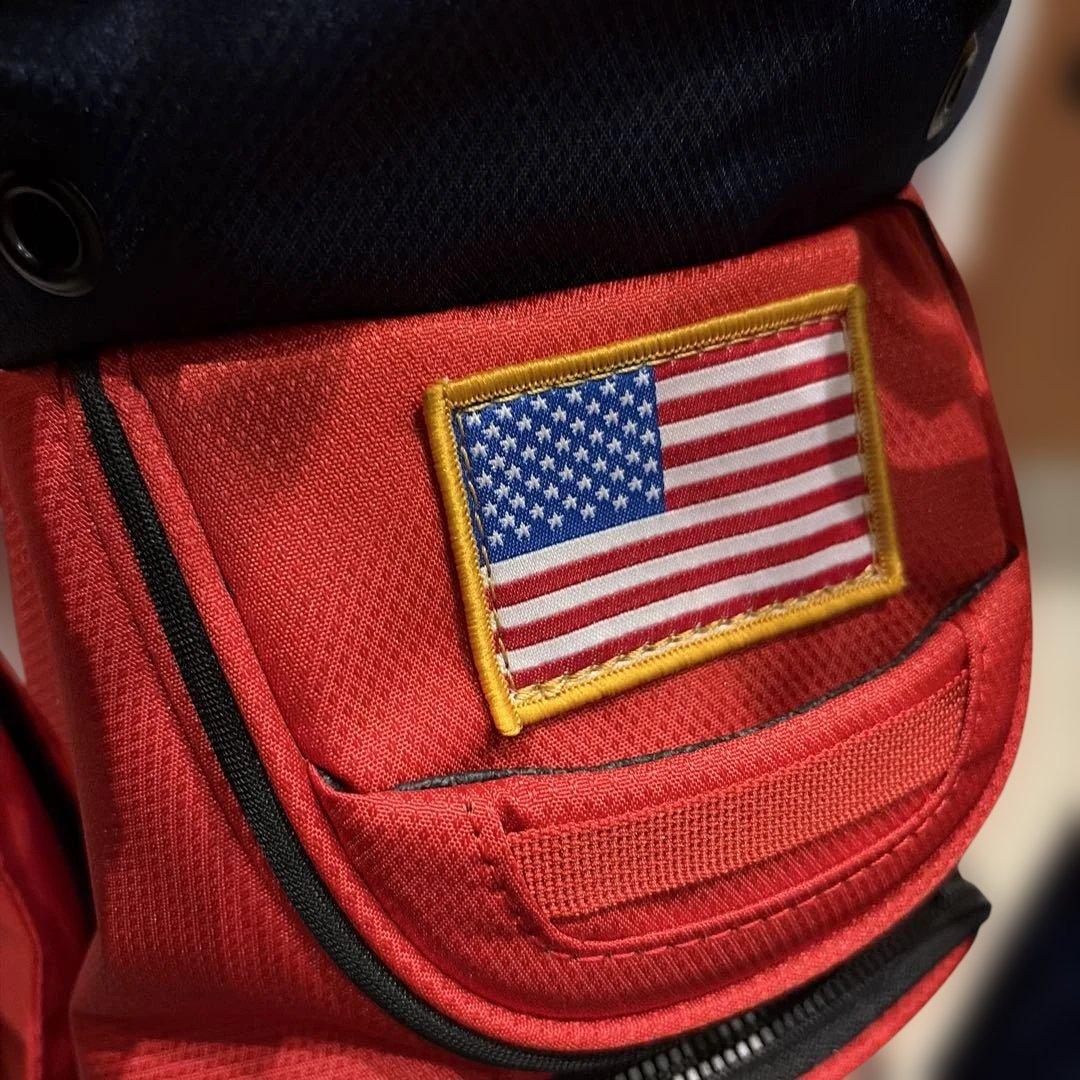 【新品】SUN MOUNTAIN スタンドキャディバッグE-3.5 星条旗