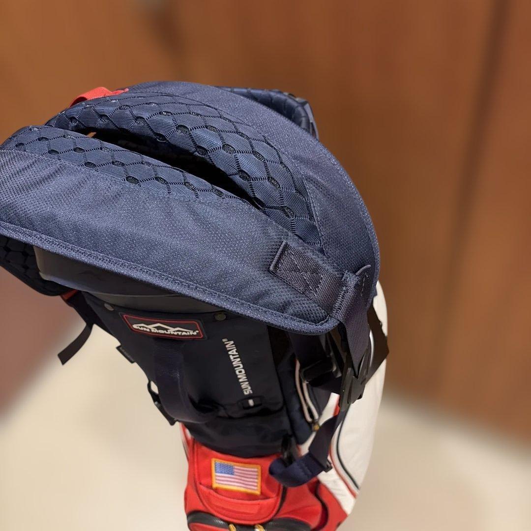 【新品】SUN MOUNTAIN スタンドキャディバッグE-3.5 星条旗