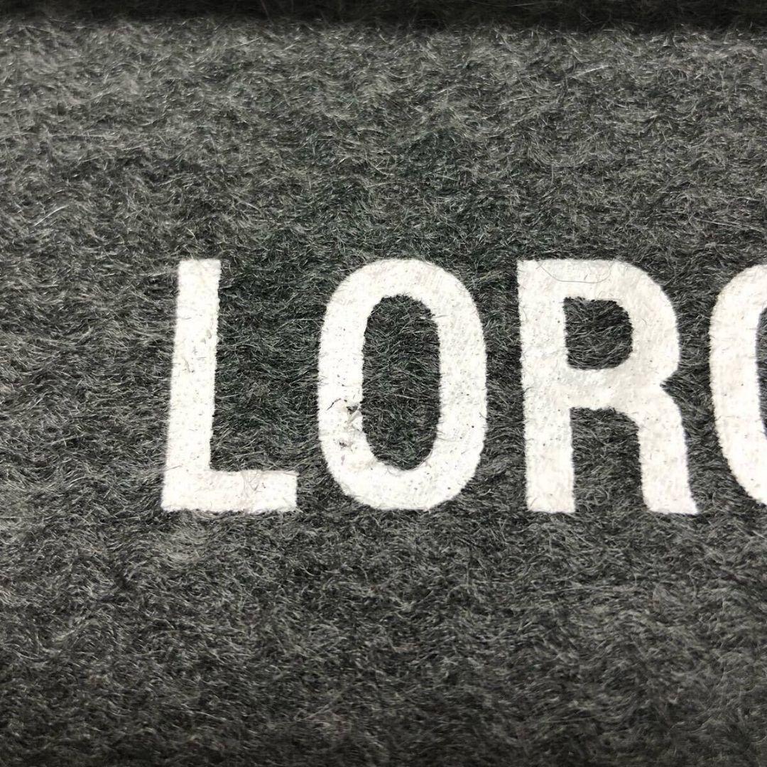 ■超美品15万!ロロピアーナ×藤原ヒロシ／超大判カシミヤマフラーストール　グレー