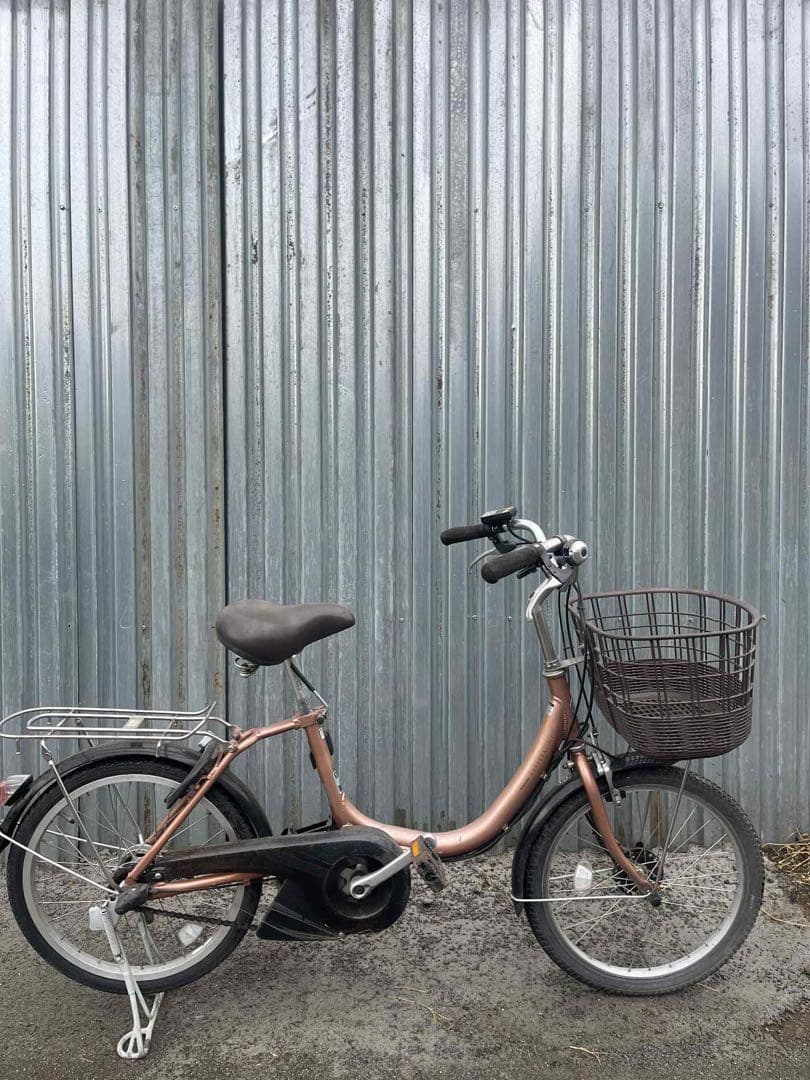 電動アシスト自転車 ブラウン 20インチ