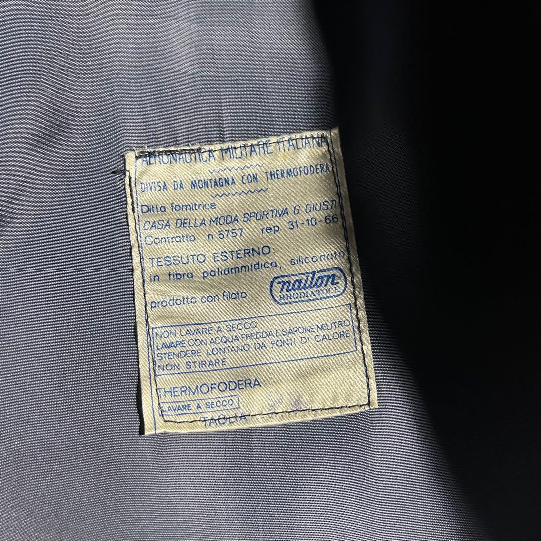 0*2様 ITALIAN AIR FORCE PILOT JACKET ファー