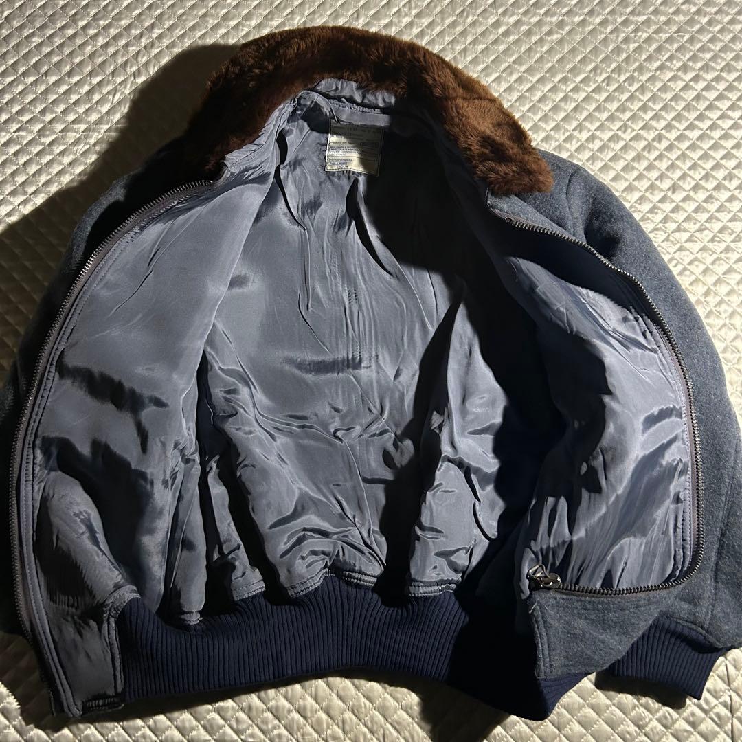 0*2様 ITALIAN AIR FORCE PILOT JACKET ファー