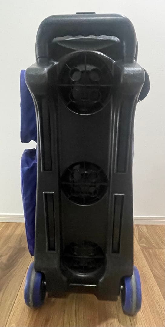 STORM ボウリング用3入バッグ 青　チェック柄