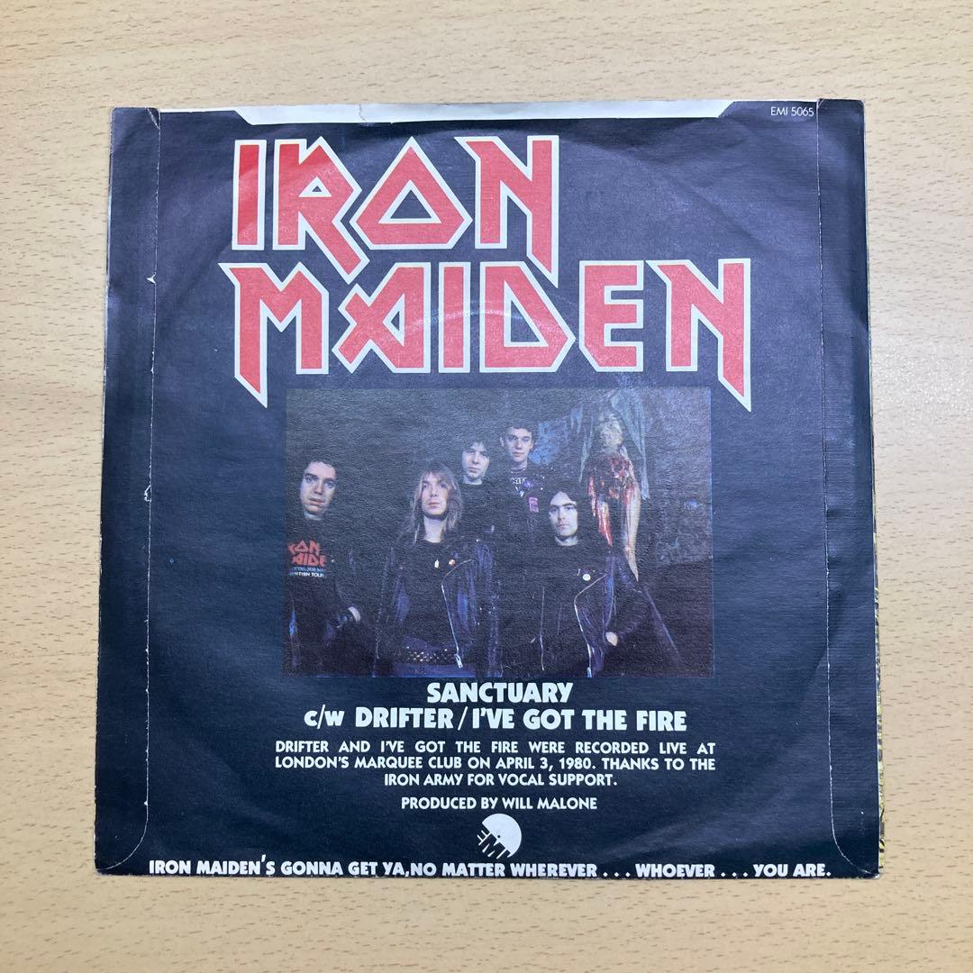 アイアンメイデン　IRON MAIDEN SANCTUARY レコード