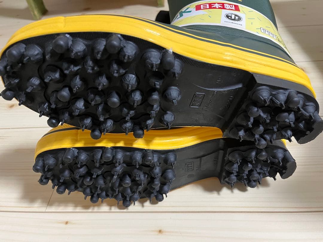 【新品未使用】岩礁75NS スパイク長靴27.0㎝